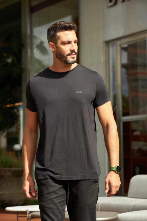 KIT 6x Camisetas BILBAO Tech Modal - Bordado LVH